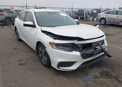 2019 Honda Insight Ex z USA, uszkodzony, nr VIN 19XZE4F54KE021334